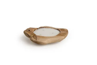 Candle Bowl 50 cm Ø Teak