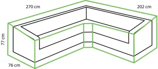 Cover For Liv / Natal Lounge Dining Set Right