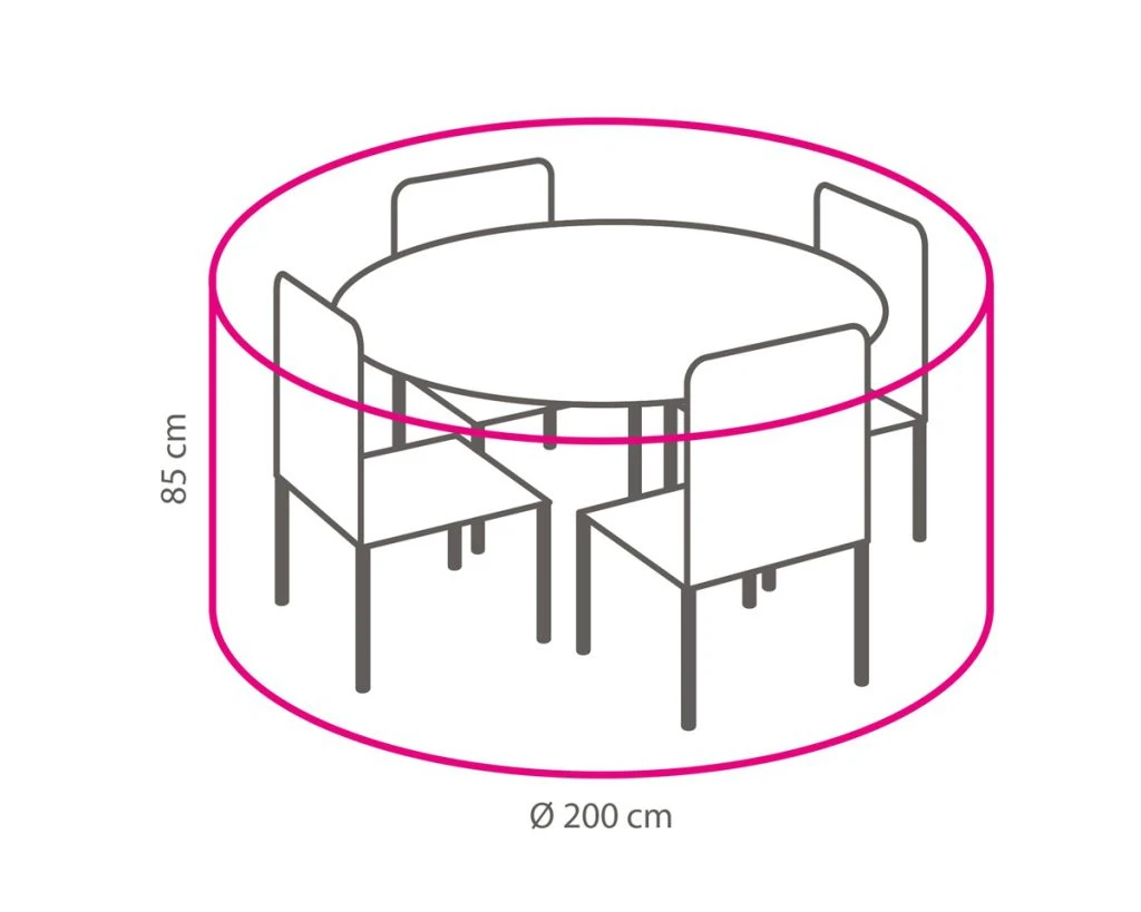 Cover For Orbital / Morena Dining Set 200 cm