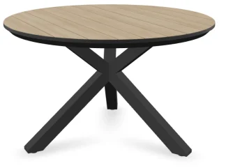 Orbital Dining Table Trespa Bergamo 120 cm Ø Charcoal