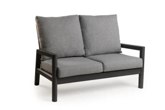 Sevilla Lounge Bench 2-Seater Mountain Grey