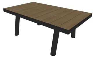 Sevilla Lounge Table Trespa Bergamo Charcoal