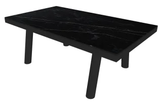 Sevilla Lounge Table Trespa Marble Charcoal